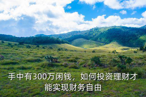 手中有300萬(wàn)閑錢(qián)，如何投資理財(cái)才能實(shí)現(xiàn)財(cái)務(wù)自由