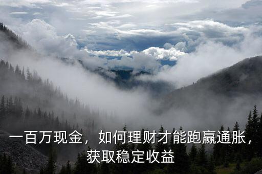 一百萬(wàn)現(xiàn)金，如何理財(cái)才能跑贏通脹，獲取穩(wěn)定收益