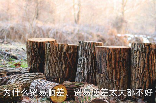 為什么貿(mào)易順差、貿(mào)易逆差太大都不好