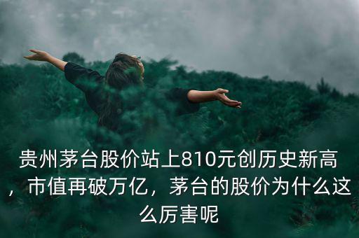 貴州茅臺股價(jià)站上810元?jiǎng)?chuàng)歷史新高，市值再破萬億，茅臺的股價(jià)為什么這么厲害呢