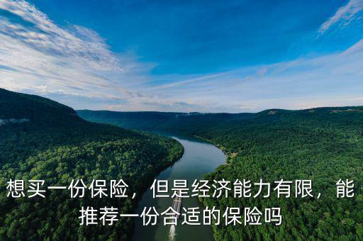 想買一份保險，但是經(jīng)濟(jì)能力有限，能推薦一份合適的保險嗎