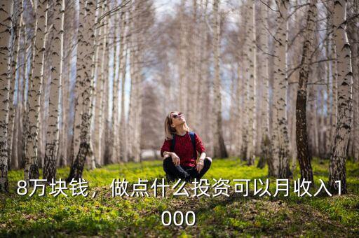 8萬塊錢，做點什么投資可以月收入1000