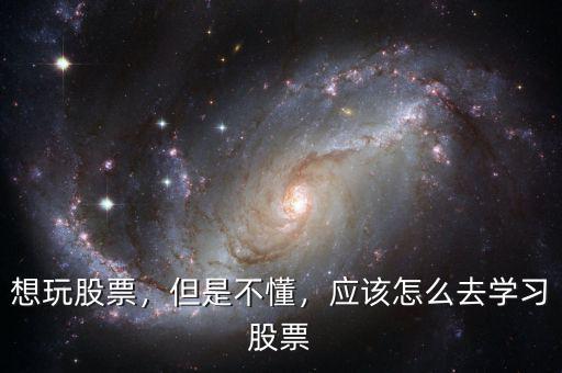 想玩股票，但是不懂，應(yīng)該怎么去學(xué)習(xí)股票