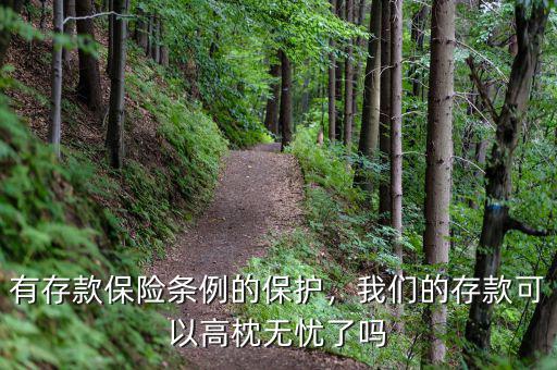 有存款保險(xiǎn)條例的保護(hù)，我們的存款可以高枕無(wú)憂了嗎