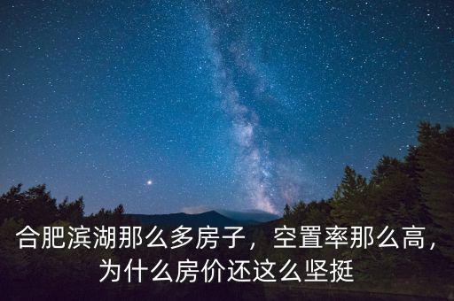 合肥濱湖那么多房子，空置率那么高，為什么房?jī)r(jià)還這么堅(jiān)挺