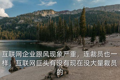 互聯(lián)網(wǎng)企業(yè)跟風(fēng)現(xiàn)象嚴重，連裁員也一樣，互聯(lián)網(wǎng)巨頭有沒有現(xiàn)在沒大量裁員的