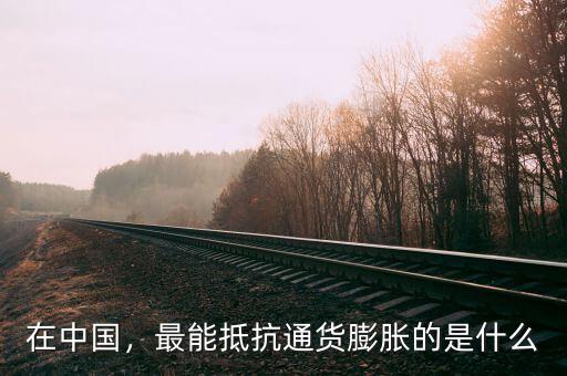 在中國，最能抵抗通貨膨脹的是什么