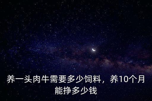 養(yǎng)一頭肉牛需要多少飼料，養(yǎng)10個(gè)月能掙多少錢
