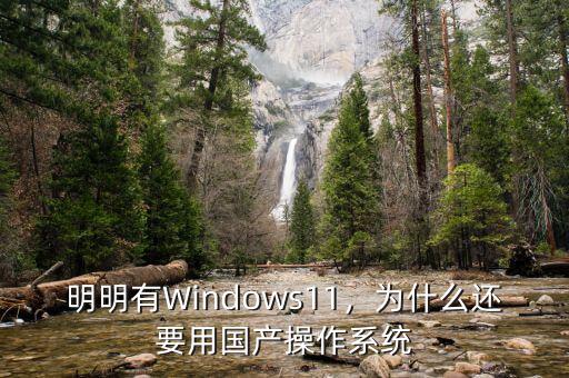 明明有Windows11，為什么還要用國產操作系統(tǒng)