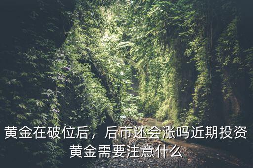 黃金在破位后，后市還會(huì)漲嗎近期投資黃金需要注意什么