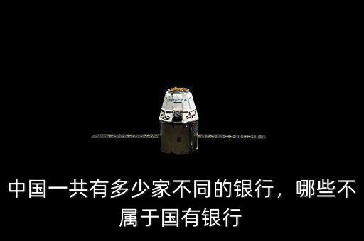 中國一共有多少家不同的銀行，哪些不屬于國有銀行