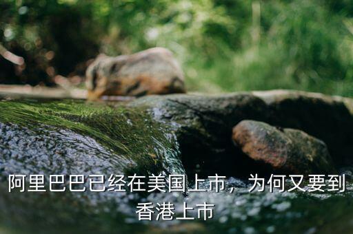 阿里巴巴已經(jīng)在美國上市，為何又要到香港上市
