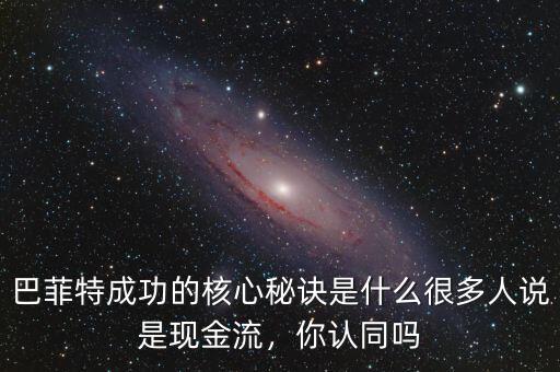 巴菲特成功的核心秘訣是什么很多人說是現(xiàn)金流，你認同嗎