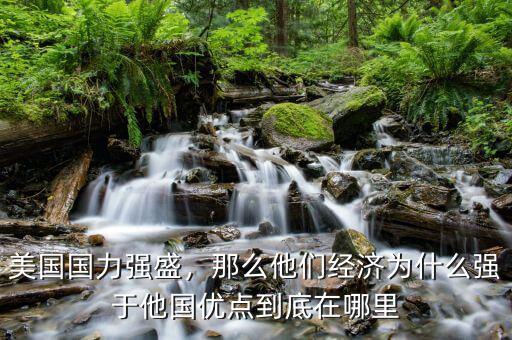 美國國力強盛，那么他們經(jīng)濟為什么強于他國優(yōu)點到底在哪里