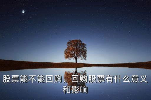國(guó)美為什么回購股票,為什么要回購