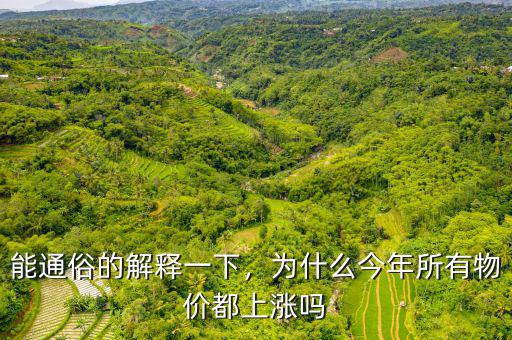 物價(jià)怎么會上漲,為什么今年所有物價(jià)都上漲嗎