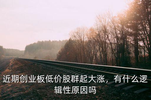 近期創(chuàng)業(yè)板低價股群起大漲，有什么邏輯性原因嗎