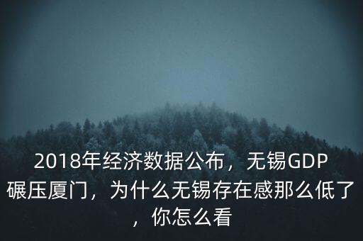 2018年經濟數據公布，無錫GDP碾壓廈門，為什么無錫存在感那么低了，你怎么看