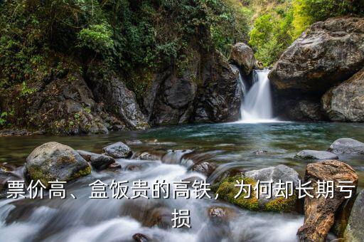票價高、盒飯貴的高鐵，為何卻長期虧損