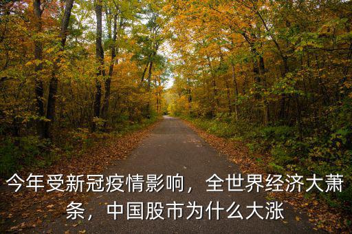 今年受新冠疫情影響，全世界經(jīng)濟大蕭條，中國股市為什么大漲