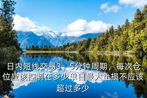 日內(nèi)短線交易3、5分鐘周期，每次倉位應該控制在多少單日最大止損不應該超過多少