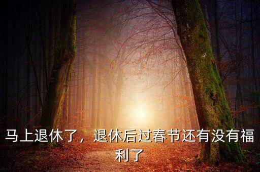 馬上退休了，退休后過(guò)春節(jié)還有沒(méi)有福利了