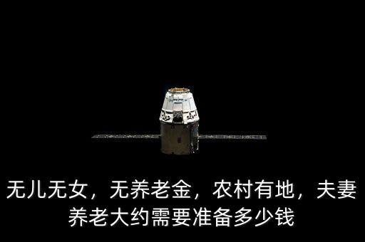 無兒無女，無養(yǎng)老金，農(nóng)村有地，夫妻養(yǎng)老大約需要準(zhǔn)備多少錢