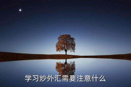 炒外匯看什么指標,炒外匯哪些技術指標比較好用