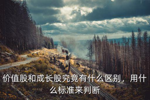 價(jià)值股和成長股究竟有什么區(qū)別，用什么標(biāo)準(zhǔn)來判斷