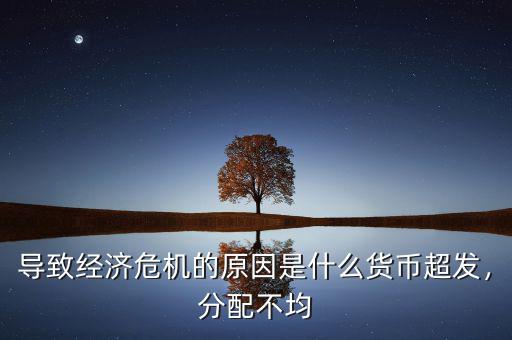導(dǎo)致經(jīng)濟(jì)危機(jī)的原因是什么貨幣超發(fā)，分配不均