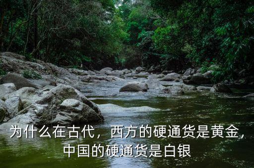 為什么在古代，西方的硬通貨是黃金，中國(guó)的硬通貨是白銀