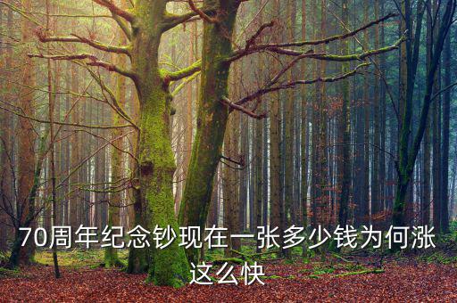 70周年紀(jì)念鈔現(xiàn)在一張多少錢(qián)為何漲這么快