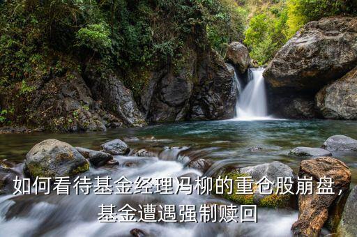 如何看待基金經(jīng)理馮柳的重倉股崩盤，基金遭遇強(qiáng)制贖回