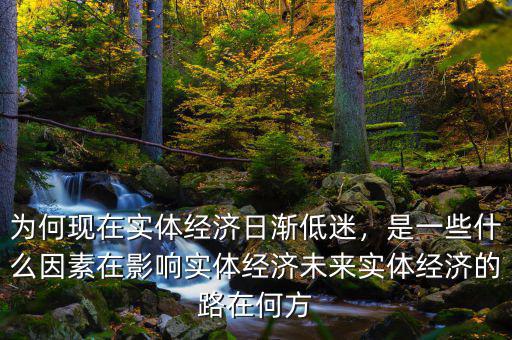 為何現(xiàn)在實(shí)體經(jīng)濟(jì)日漸低迷，是一些什么因素在影響實(shí)體經(jīng)濟(jì)未來實(shí)體經(jīng)濟(jì)的路在何方