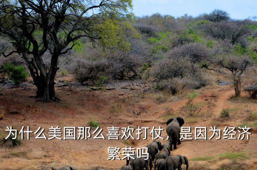 為什么美國那么喜歡打仗，是因為經濟繁榮嗎