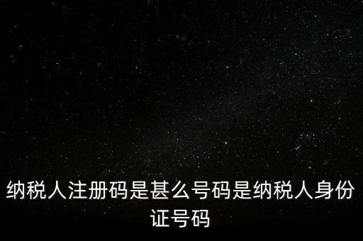 浙江網(wǎng)上稅務(wù)局的注冊碼是什么意思，納稅人注冊碼是什么