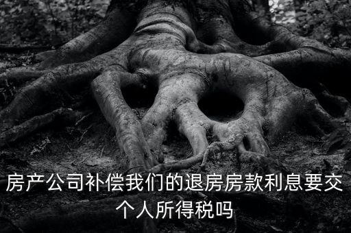退房款付利息涉及什么稅，房貸退稅退的是什么稅