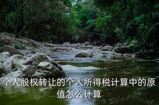 股權原值是什么，公司注冊資本是100萬現(xiàn)在要轉讓股權那股權原值是多少股權轉
