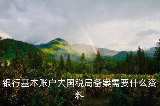 納稅人存款帳號(hào)報(bào)告表是什么，銀行賬戶報(bào)告表是什么意思