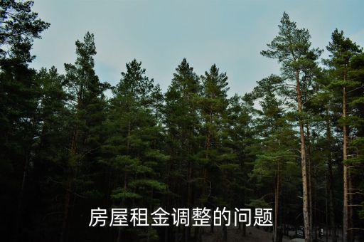 什么是房租調(diào)整改革，房屋租金調(diào)整的問(wèn)題