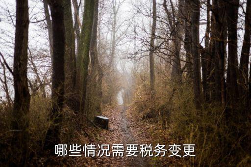 什么情況須變更稅務(wù)，納稅人應(yīng)當(dāng)辦理變更稅務(wù)登記的情形有