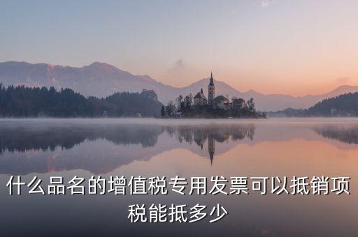 什么品名的增值稅專(zhuān)用發(fā)票可以抵銷(xiāo)項(xiàng)稅能抵多少
