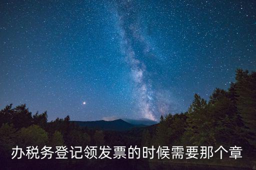 稅務(wù)局登記用什么章，去稅務(wù)局辦理了稅務(wù)登記 后發(fā)那種公章么