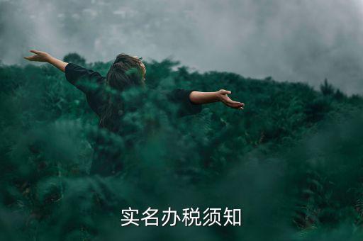 實(shí)名制什么叫辦稅人，稅務(wù)局怎么實(shí)名制辦稅員