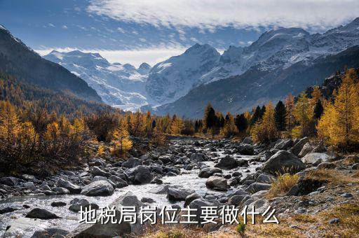地稅管理崗2是干什么的，地稅的征收管理崗是做什么的