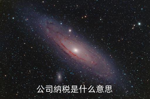 企業(yè)納稅是指什么，企業(yè)交稅是什么意思
