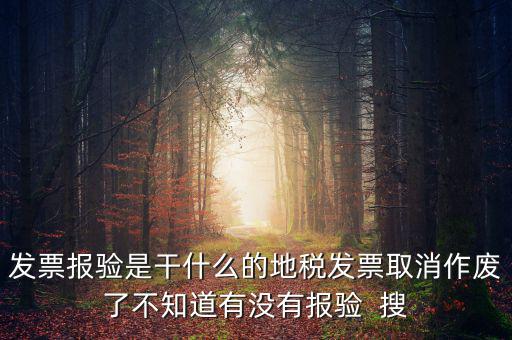 經(jīng)營地涉稅事項報驗什么意思，地稅發(fā)票報驗是什么回事啊 怎么報驗什么時候報驗啊