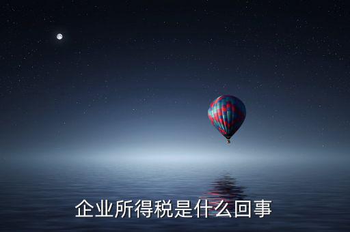 什么叫創(chuàng)業(yè)投資企業(yè)所得稅，企業(yè)所得稅是什么回事