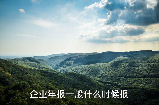 財務(wù)年報什么時候申報，企業(yè)財務(wù)會計報告什么時間出具