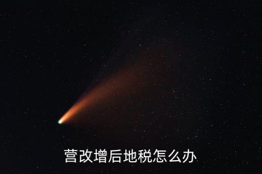營改增后 地稅負(fù)責(zé)什么意思，我想知道地稅營改增后地稅收什么什么稅